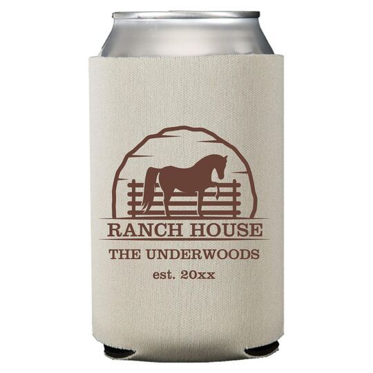 Horse Ranch House Collapsible Huggers